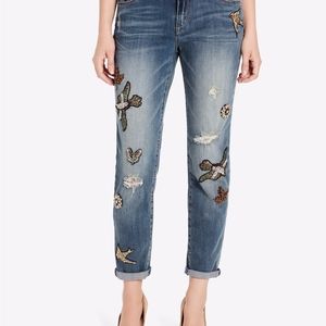 vintage america grattia bestie jeans embellished